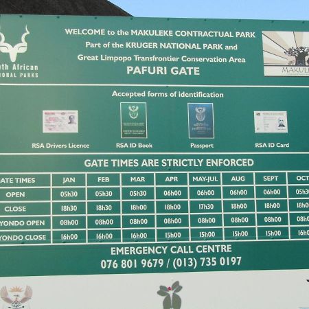 Pafuri Gate Guesthouse Mabalingwe Game Reserve Dış mekan fotoğraf